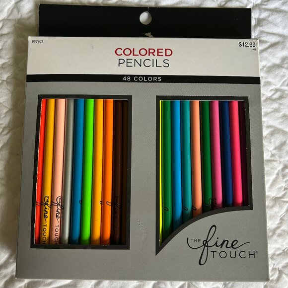 Hobby Lobby Other - Hobby Lobby The Fine Touch Colored Pencils Art Coloring Drawing 48 Colors